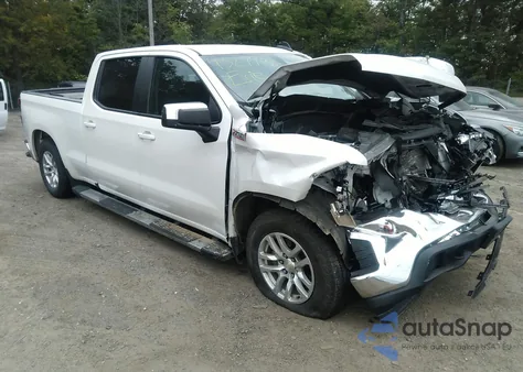 2021 Chevrolet Silverado 1500 4Wd Standard Bed Lt from USA, damaged, VIN 3GCUYDET7MG288640